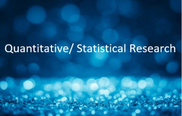 Quantitative/ Statistical Research Button